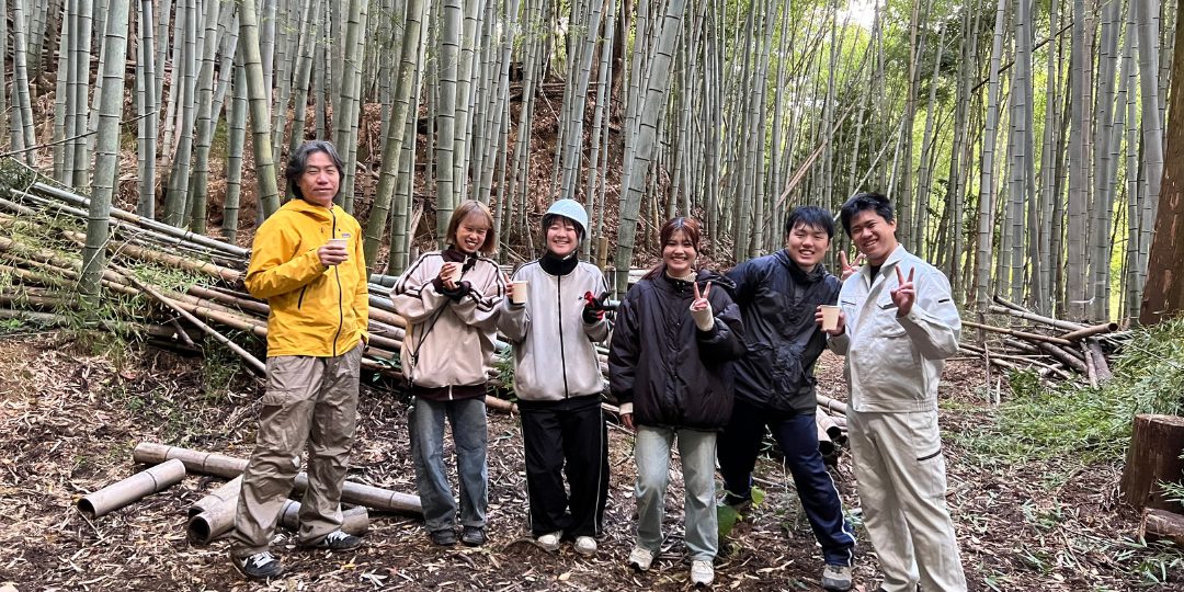 【全6回】石見銀山で竹伐採!「竹林の遊び場づくり」始動