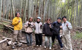 【全6回】石見銀山で竹伐採！「竹林の遊び場づくり」始動